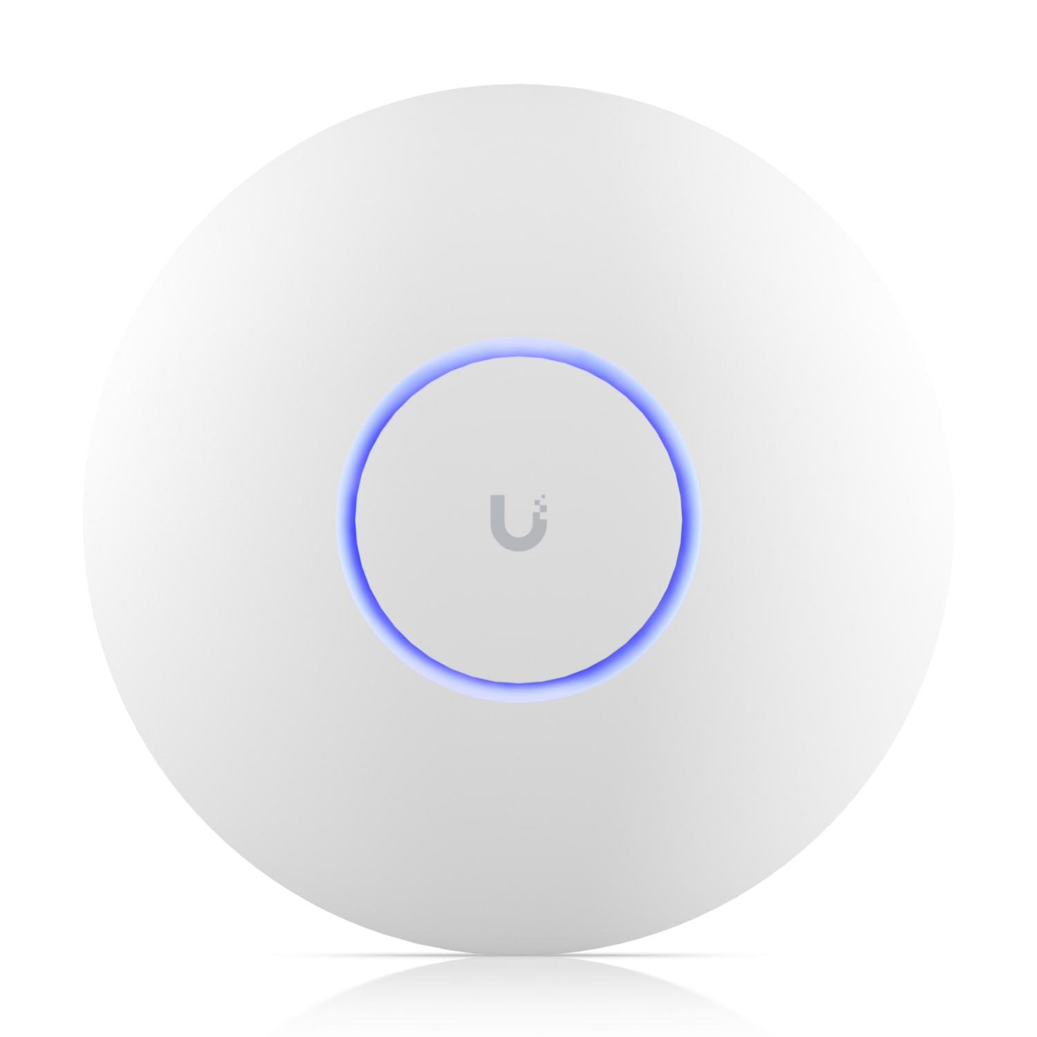 Ubiquiti UniFi WiFi 7 AP U7-Pro, Ceiling-mount,AP 6 GHz Support, 2.5 GbE Uplink, 9.3 Gbps Over-the-air Speed, PoE+ Power, 300+ Device